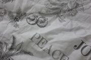 double xmas bed cover