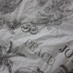 double xmas bed cover