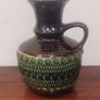 Fabulous Mid Century Funky Retro West German, One Handled Vase Produced by Bay Keramik, Ransbach Baumbach, Shape Number 77/17, Circa 1960s Image 3