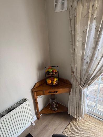 Wooden corner table