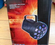 Showtec Bumper Mushroom LED Disco Light Effect with IR Remote Boxed Party Light