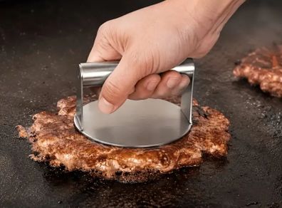 Smash Burger Press Pack of Round  Meat Masher