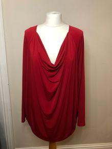 Attitudes red blouse (3XL)