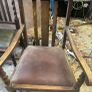 Antique wooden chairs Image 3