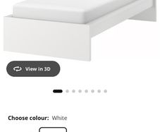 IKEA Single bed frame and mattress