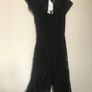 New Boohoo lace strappy back jumpsuit size 12 Image 7