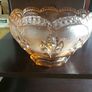 Vintage glass bowl/ pink glass Image 2
