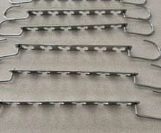 Space Saving Cascading Hangers - Chrome, Set of 6 (New)