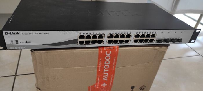 D-LINK DGS-1210-28P PoE smart management