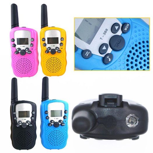 New Kids Walkie Talkie Radio Mini Toys, Two-Way Walkie-Talkie