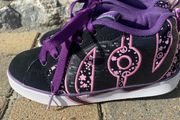 Black &amp; Purple Heelys