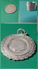Shilling Medal Ring
