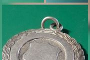 Ring medal old coin
