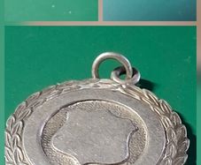 Ring medal old coin