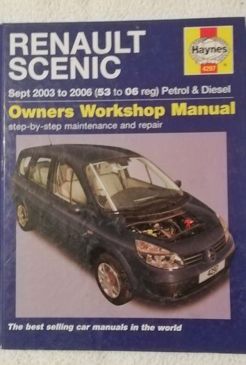 Renault Scenic 03-06 petrol/diesel workshop manual/Haynes