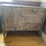 Rustic solid wood side bar drinks cabinet Image 6