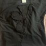 BNWT Italian Fashion Stella black cotton top size UK16 EU44 Postage included Image 2