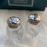 Christofle sterling silver/crystal salt & pepper shakers Image 5