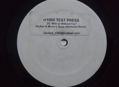 U2-With or Without You Limited Edition Remix