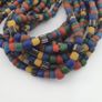 Vintage African Style MultiColor 4.5mm - 6mm Glass beads Necklace Strands Image 3