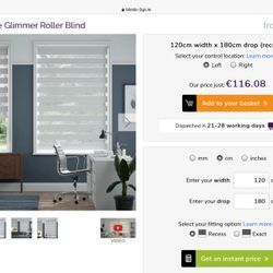 Zebra blinds. Night  and day. .blinds to go