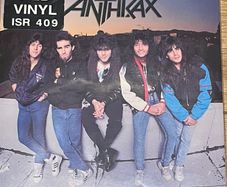 Anthrax Anti-Social vinyl single coloured