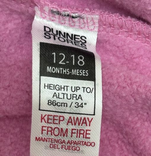 Baby Girls Pink Unicorn Hoodie & Leggings Age 12-18 months / EU 80 cm