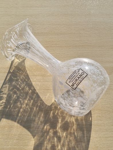 Murano glass vase
