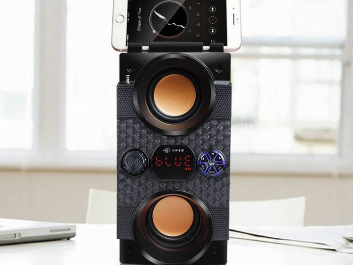 New 30W SP-A25 Column Speaker Bluetooth Radio FM Stereo Music Bass AUX SD #1417