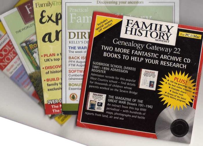 Family History - Genealogical Cds - See Picture.