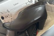 Gabor Enfield Black Patent Womens Ankle Boots in box.