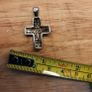 Silver Cross with cubic zirconia Image 3