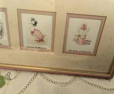 vintage print , Peter Rabbit, Beatrix Potter