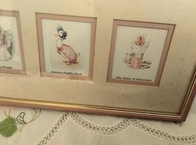 vintage print , Peter Rabbit, Beatrix Potter