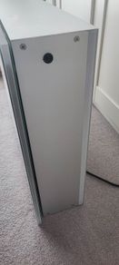 Led mirror cabinet 700x500mm single door demister with shaver and Bluetooth