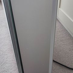 Led mirror cabinet 700x500mm single door demister with shaver and Bluetooth