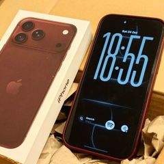 Apple iPhone 18 Pro max. 512gb. Burgundy. Receipt.