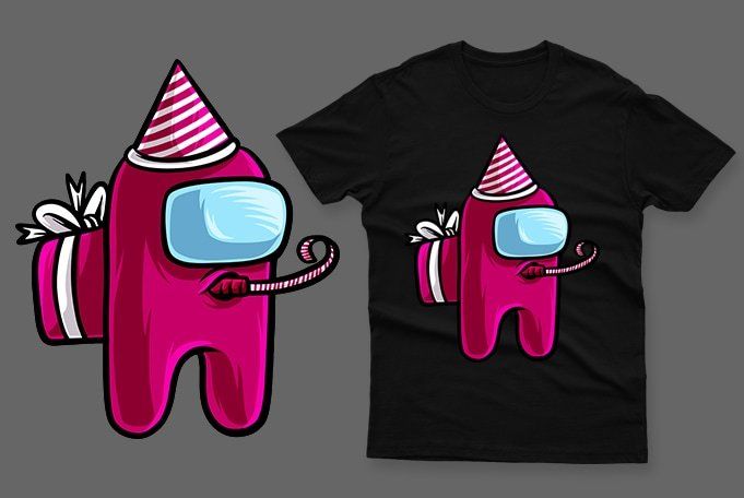 Birthday girl among us t-shirt imposter among us t-shirt impostor t-shirt
