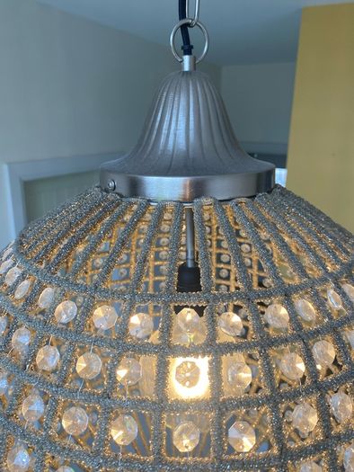 Light & Living brand: Fabulous Diamante pendant lights - 2 x sizes available