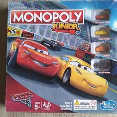 Disney cars monopoly junior