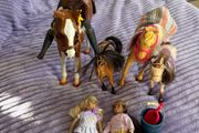Horse riders playset