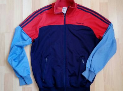 Vintage Adidas Zipped Top Size S