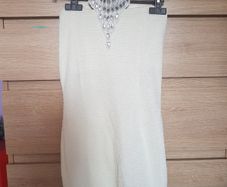 mini dress with aplication size 6-8 never worn