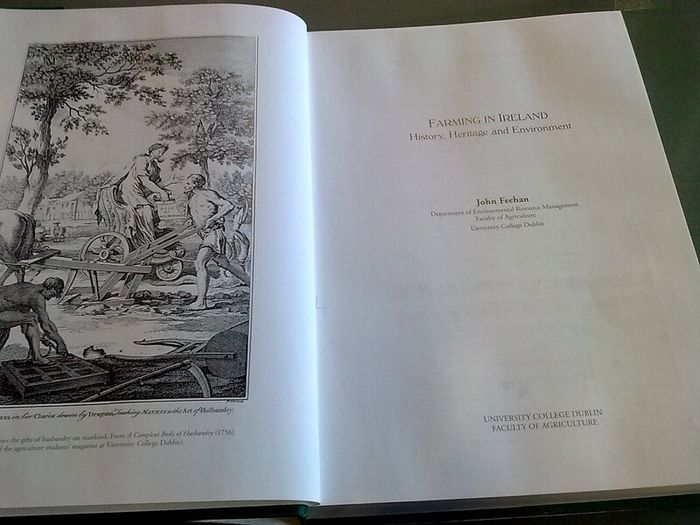 Farming in Ireland History Heritage and Environment by John Feehan Irish history