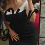 Lipsy black and white dress Image 2