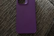 iPhone 12 purple case