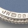 925 Vintage 1973 Wedgwood Sterling Silver Cameo Fully Hallmarked Brooch Image 6