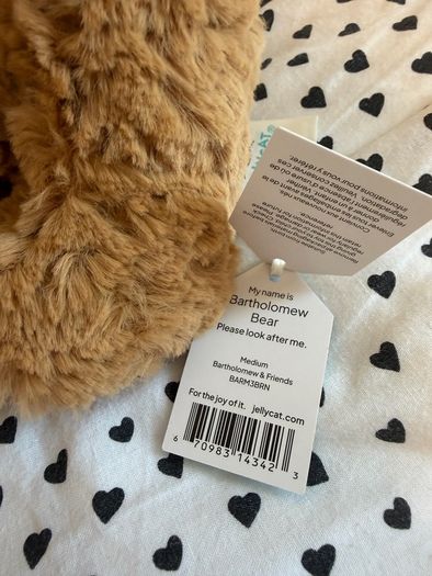 Jellycat medium Bartholomew Bear