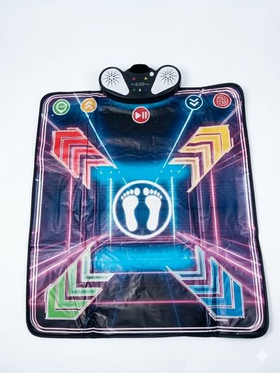 New Dance Mat LED Music  Dance Game + MP3