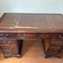 Vintage Mahogany Twin Pedestal Desk. Perfect for a Restoration Project Image 2